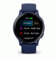 vívoactive 5 - Metallic Navy Aluminum Bezel with Navy Case and Silicone Band  - 010-02862-12 - Garmin